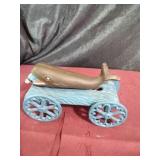 Cast Iron Jonah the Whale Push Toy