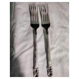 Two forks, Silver plated, Roger