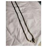 Gold-Tone Triple Snake Chain Necklace