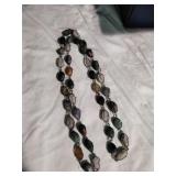 Wire Wrapped Gemstone Necklace