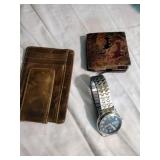 Vintage coin purse and wallet