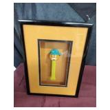 Garfield Pez Dispenser in Shadowbox