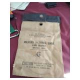 Vintage Bank Deposit Bag