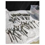 Coronation pattern flatware