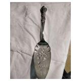 Silver plated pie or cake server