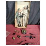 Vtg G I Joe Action Figures with Accessories