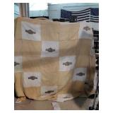 Vintage Harley-Davidson Quilt (queen)