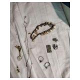 Necklace, bracelet, rings and more