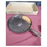 Cast Iron Flat Skillet #8D