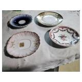 4 Antique Saucers