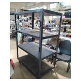 Heavy Duty 4-tier Rolling Shelves