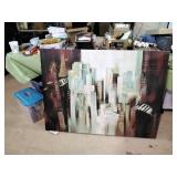 Unframed Wraped Canvas Guitars