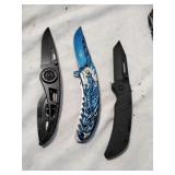 Gerber and Husky Folding Knives