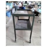 2-Tiered Metal Utility Cart