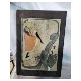 Raised Reproduction of 'Jane Avril'