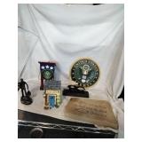 Man Cave Decor Fishing & military