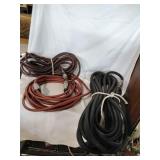 Lot of 3 Various Length Air Hoses.