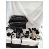 Chinon CM 4 Camera and Accessories