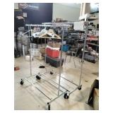 Pair of Rolling Garment RCks