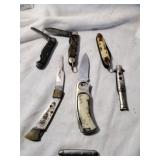 Vtg Pocket Knives Lot of 7