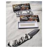 Buck Shot Tactical Lockback Knives