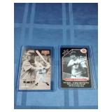 Pair of Lou Gehrig Cards