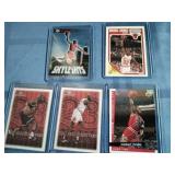 Michael Jordan  Basketball Cards (5)