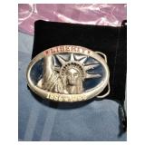 Statue of Liberty Centennial Belt Buckle