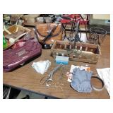 Sewing Supplies, Bicycle Plant Holder
