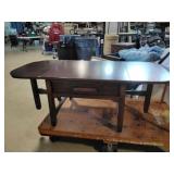 Mission Style Drop Leaf Coffee Table.