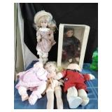 Porcelain Collector Dolls and More