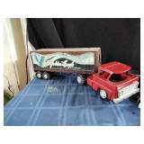 1950 Marx Semi Cab '70's Nylint Trailer