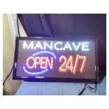 Man Cave LED Sign