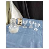 Vtg Eyewash Cups and 1 Inkwell.