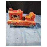 1960's Japanese Tin Tractor Battery Powered