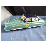 1940's Louis Marx & Co Dick Tracy Car