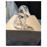 1940's Federal Glass Mopey Dog Candy Dish
