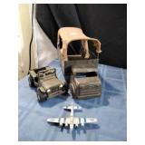 Pressed Tin Military Transport Truck
