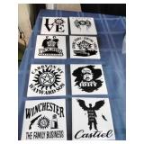 SuperNatural Ceramic Tiles Set of 8