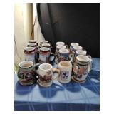 Budweiser Beer Steins
