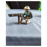1930's Barclay or Manoil cast iron Soldier