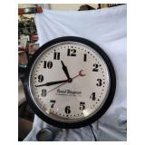 Postal Telegraph Round Wall Clock Large