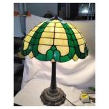 Tiffany Style Stained Glass Accent Lamp