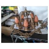 Art Deco Riddle Co. Chandelier # 895