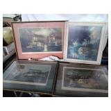 Mississippi Riverboat Prints (4)