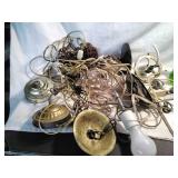 Vintage Chandelier  (parts unassembled).