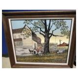 H. Hargrove serigraph (slikscreen)