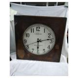 Vtg Warren Telechron Co. Wall Clock