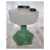 Aladdin Corinthian Two Tone Oil Lamp