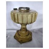 Aladdin Model B Corinthian amber glass oil Lamp